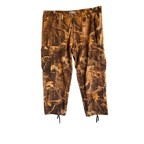 Columbia Sportswear Timberwolf Sz 42 Camo Cargo Pants Mens Hunting Outdoors - Picture 1 of 14